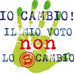 Logo "Io cambio! Il mio voto non lo scambio"