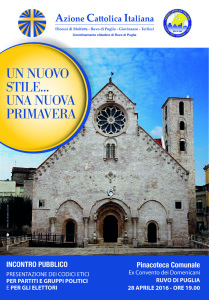 Presentazione codici etici Ruvo @ Ruvo di Puglia | Puglia | Italia