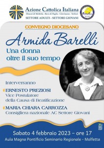 CONVEGNO DIOCESANO: Armida Barelli - Una donna oltre il suo tempo.